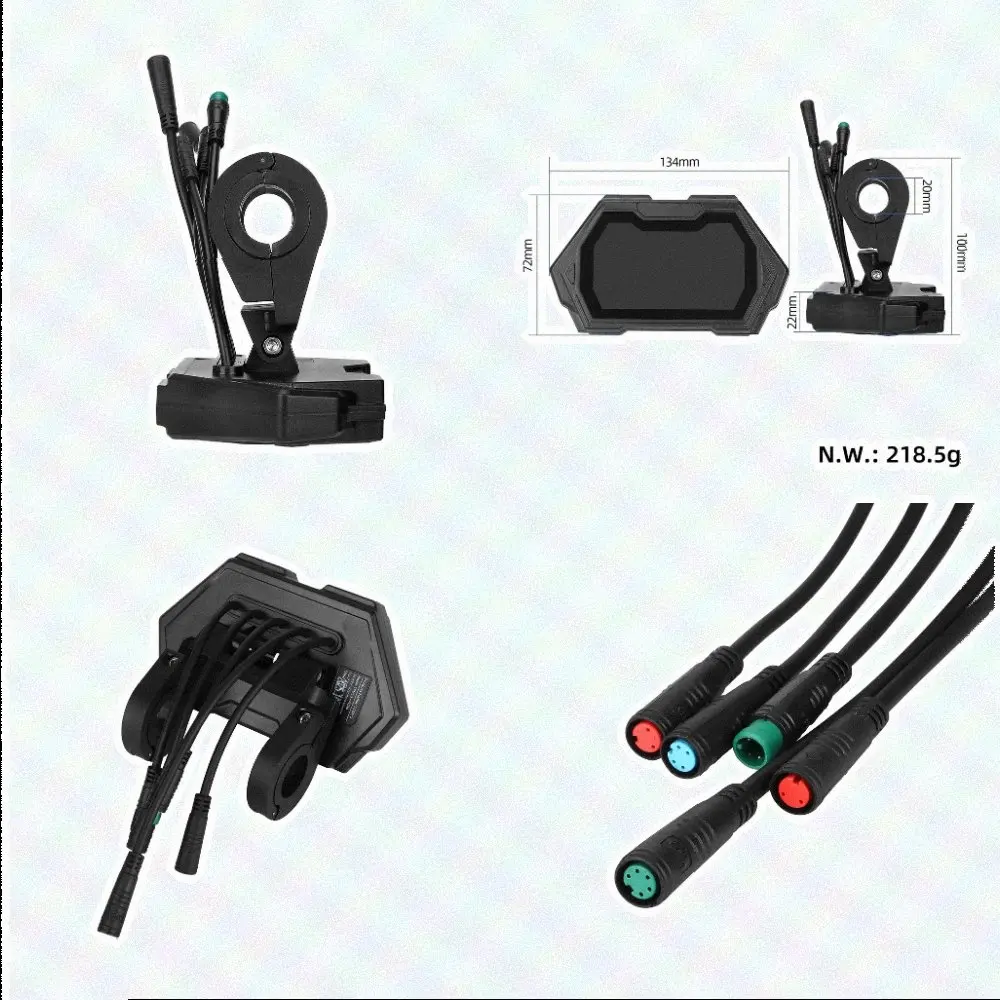 Digital Display TFM13 for Kukirin and For KUGOO M5 Pro for scooters Designed for 36V and 72V Electric Scooter Applications