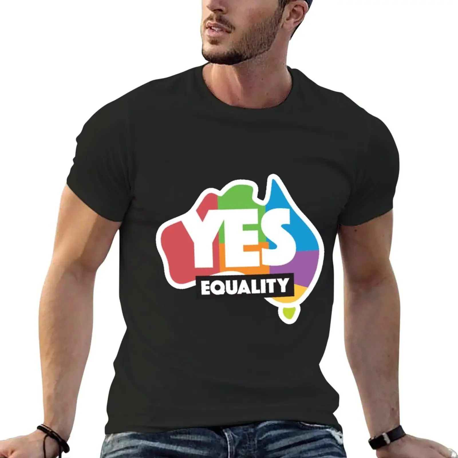 

Yes Marriage Equality Australia T-Shirt boys animal print vintage anime shirt korean fashion mens t shirt