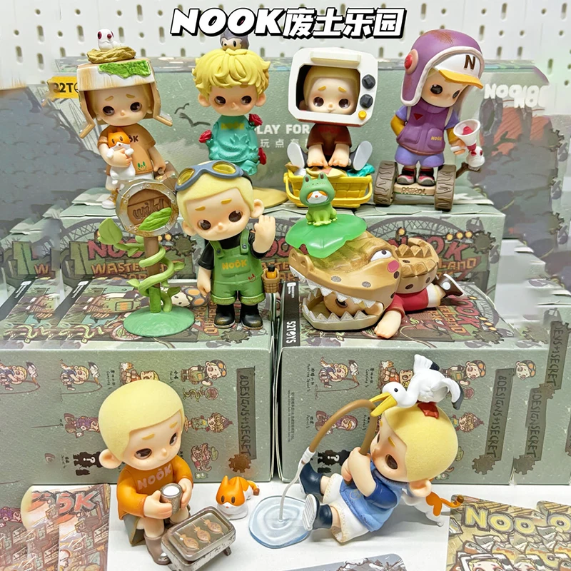 

Фигурка аниме Kawaii Nook Wasteland Park Series, Оригинальная фигурка аниме, кавайная кукла, Коллекционная модель, подарок-сюрприз, домашний декор для детей