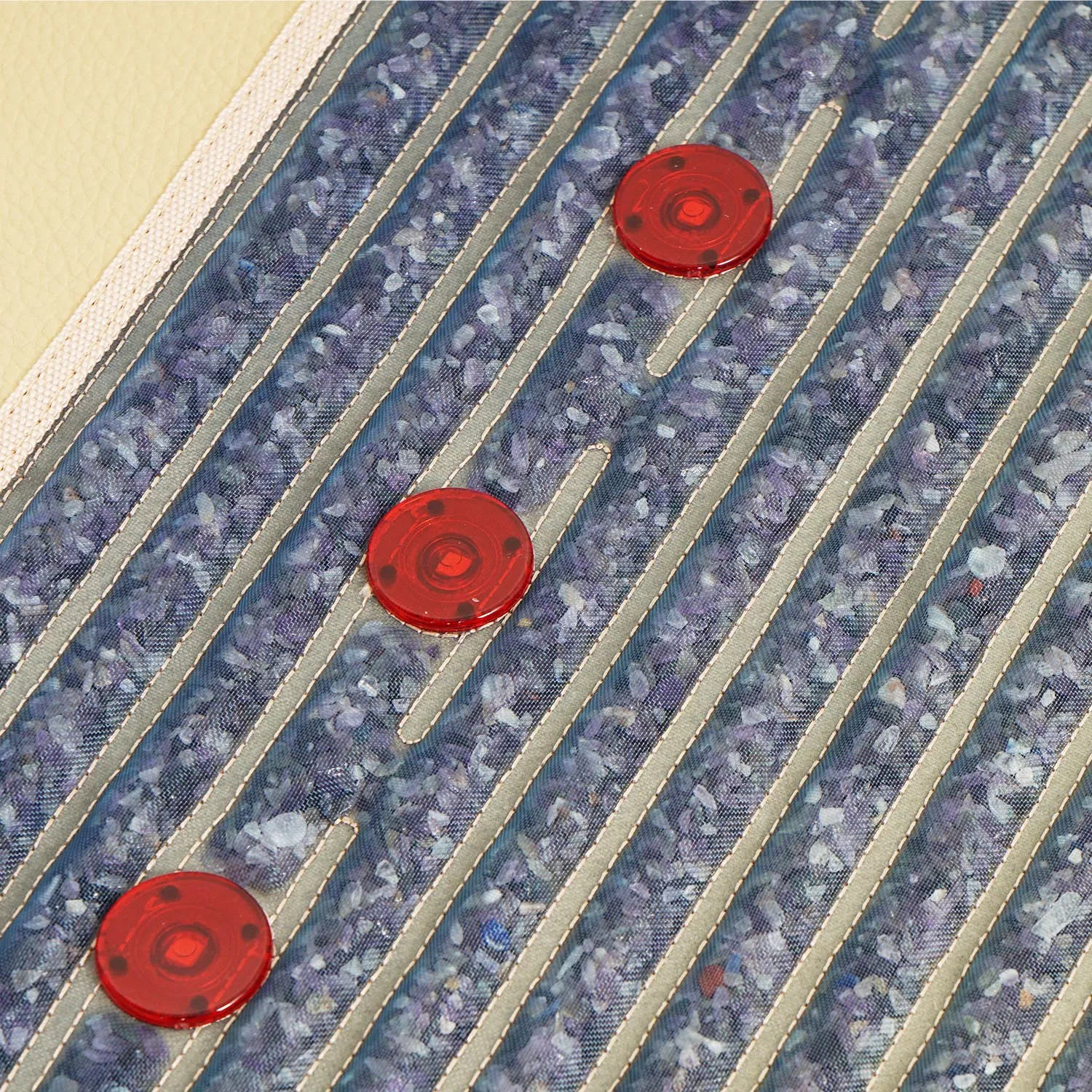 Low Emf Full Body Hot Selling Home Use Far Infrared Pemf Mattress Natural Amethyst Pad Pemf Therapy Mat