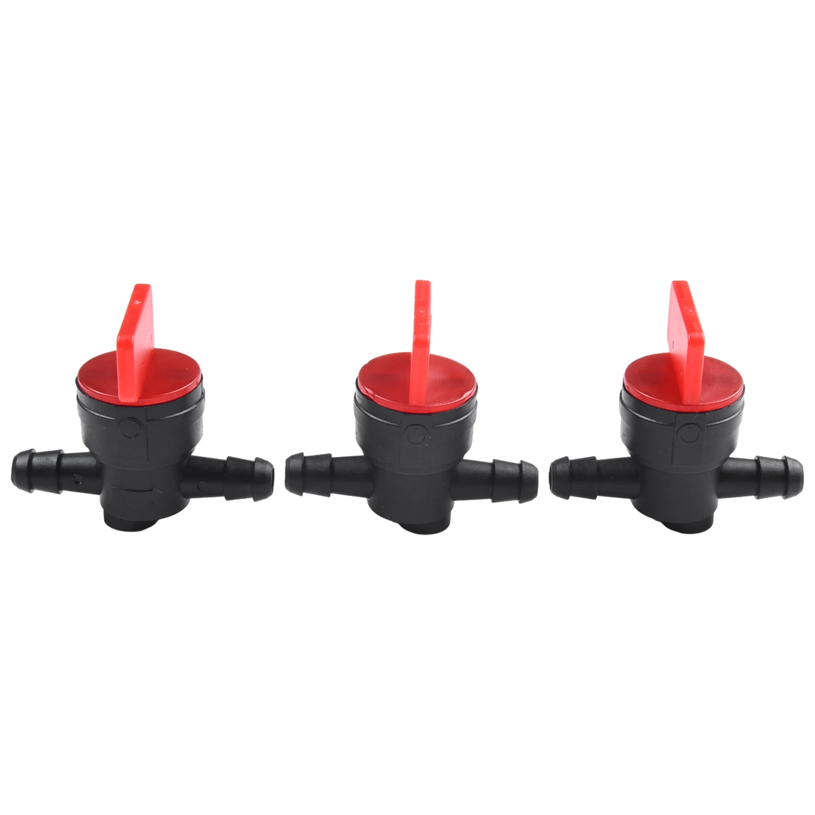 10pcs 1/4 Inch Straight Inline Fuel Cut-Off Valve for Small Engine Applications in Grounds Maintenance and Municipal Equipment