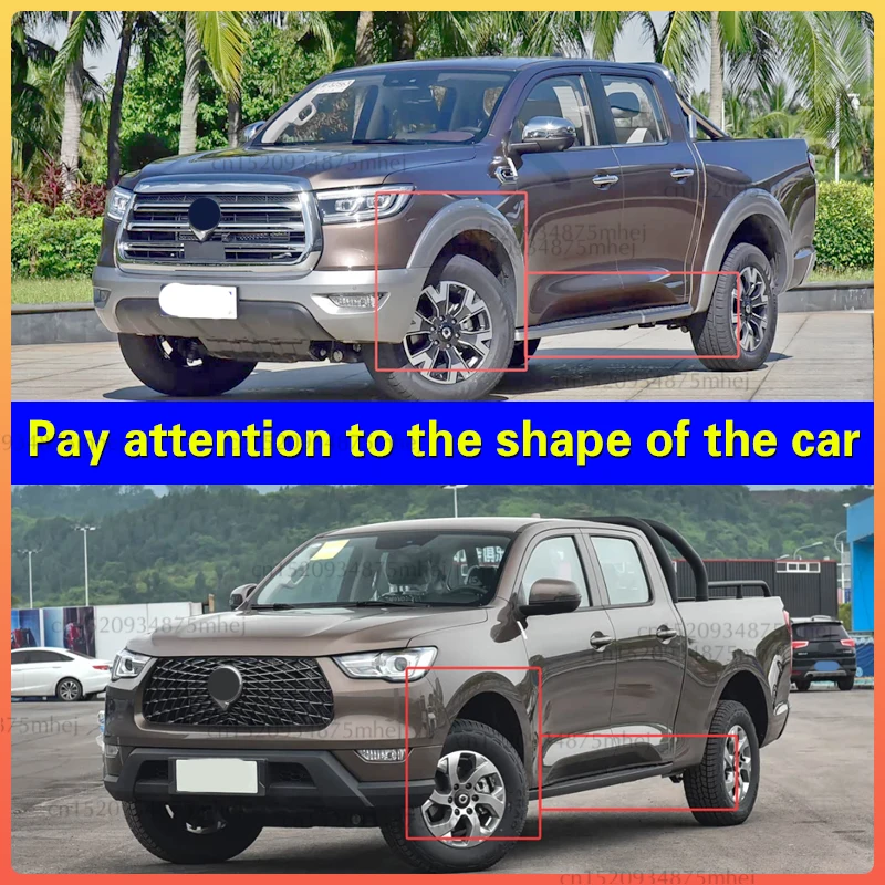 Mud Flaps For Great Wall Cannon GWM Pao Poer Ute 4x4 2019-2022 Mudflaps Splash Guards Mud Flap Front Rear Mudguards Fender