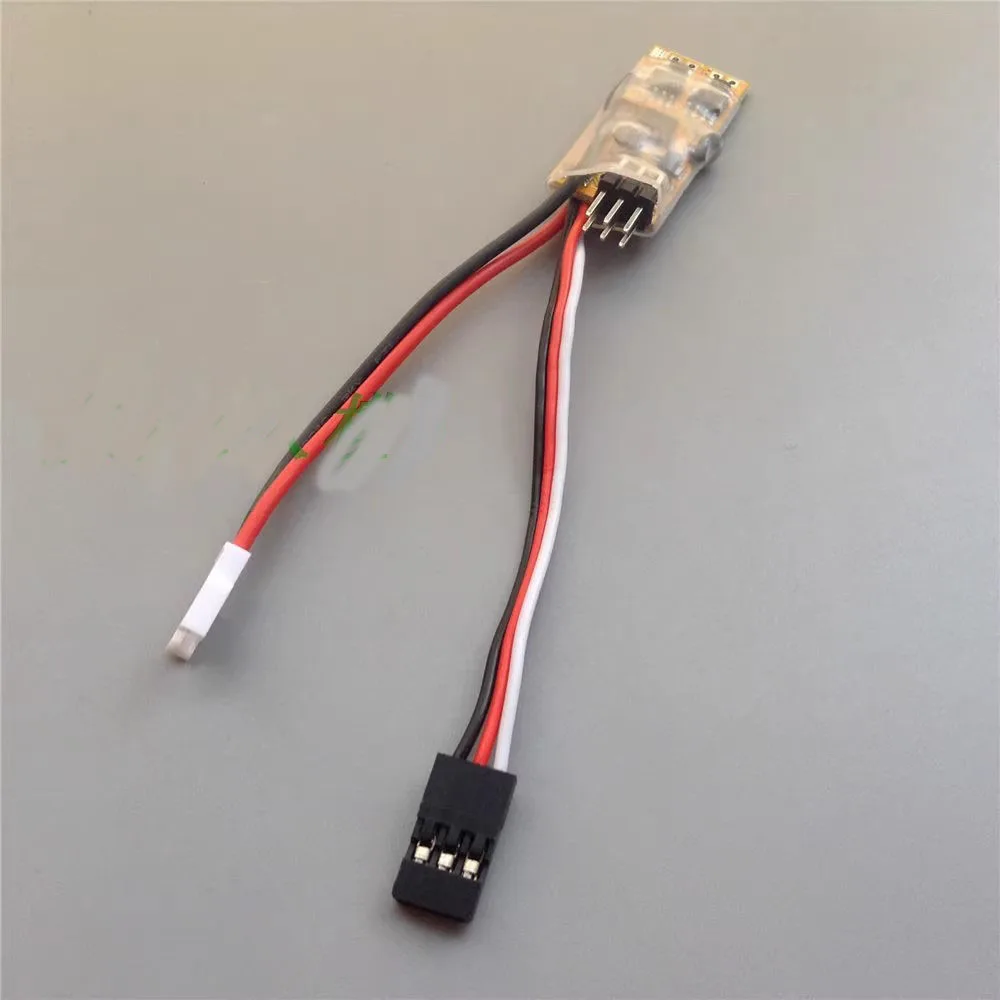 

SBUS 1S Dual Unidirectional Brushed ESC 6Ax2 with Dual Servo Outputs Coreless Hollow Cup Motor N20 N50