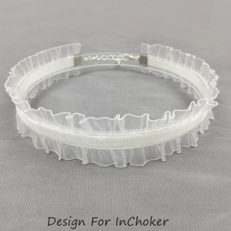 Collares de encaje de terciopelo para mujeres y niñas, Collar de flores de hadas, joyería de moda para fiesta de boda, regalo al por mayor