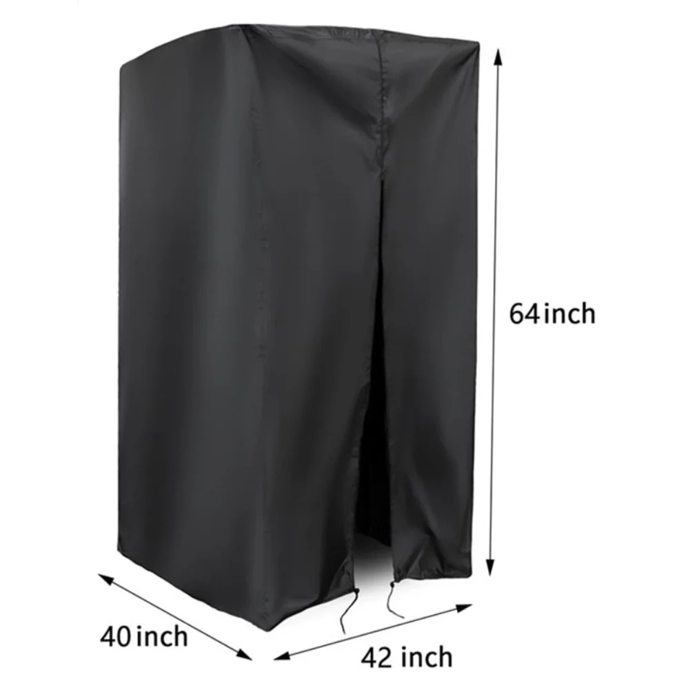 For Pull Up Bar Station Protective Cover All Weather Dustproof and Waterproof 210D Oxford Fabric Fits 102 by 107 by 163