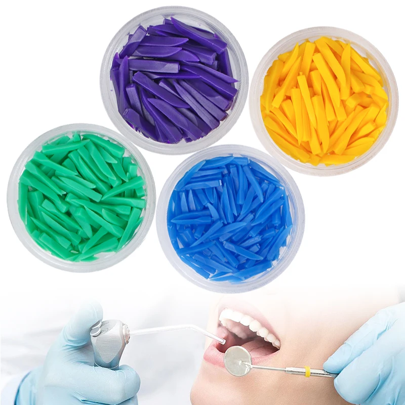 

100pcs/box Dental Plastic Wedges Disposable Tooth Gap Wedge Dentistry Disposable Supplies Dentist Tools Oral Care Accessories