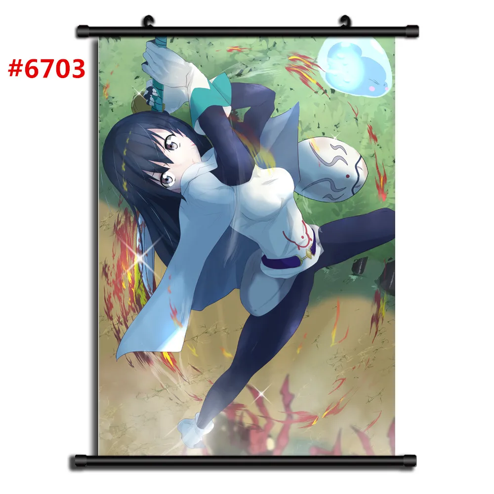 Anime Posters Tensei Shitara Slime Datta Ken Living Room Home Decor Wall Art Canvas Painting Prints Room Decor Picture No Frame