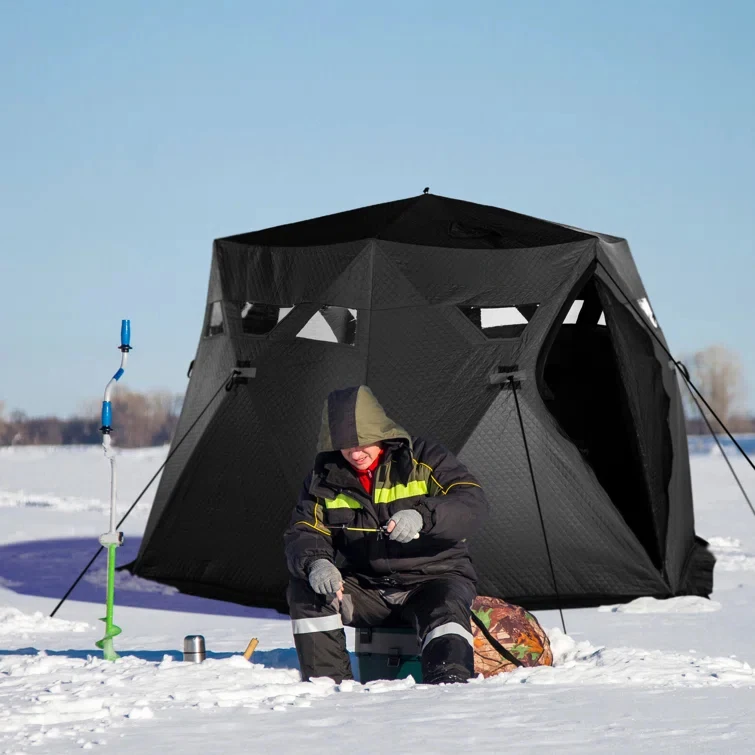 

winpolar winter ice fishing tent for fishing bivy/sauna/winter camping Ice shelter