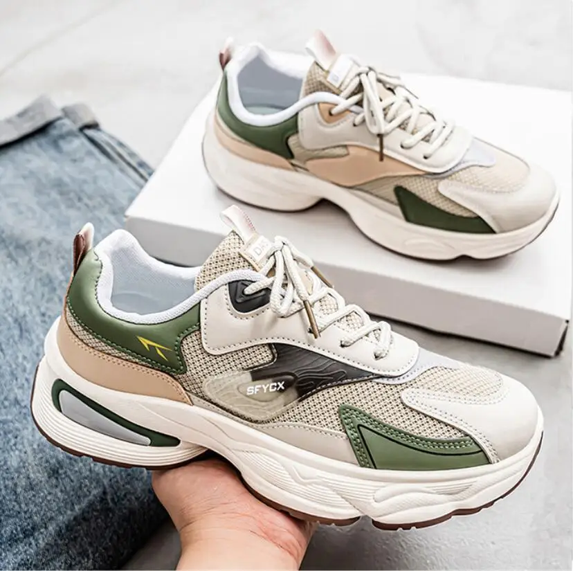 Lightweight Men's Casual Trainers Breathable Spring Summer Shoes_voghion.com