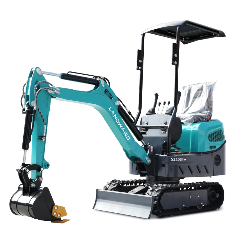 LANDWARD Mini Excavator 1 Ton Customize Home Small Excavator Mini Digger Factory Direct 1.2Ton Mini Excavator For Sale