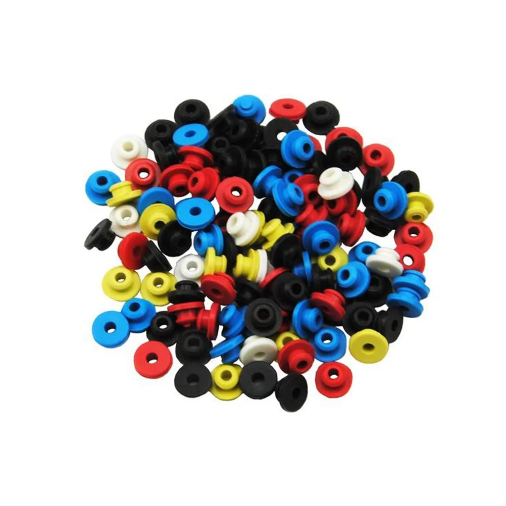 

100Pcs Grommets Heat Resistant Silicone Grommet Machine Use Improved Durability Consistent Performance Fit
