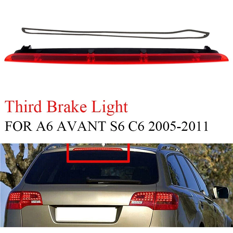 for Audi A6 AVANT S6 C6 2005-2011 3Rd Third Brake Light LED Stop Lamp Assembly 4F9945097 image 5