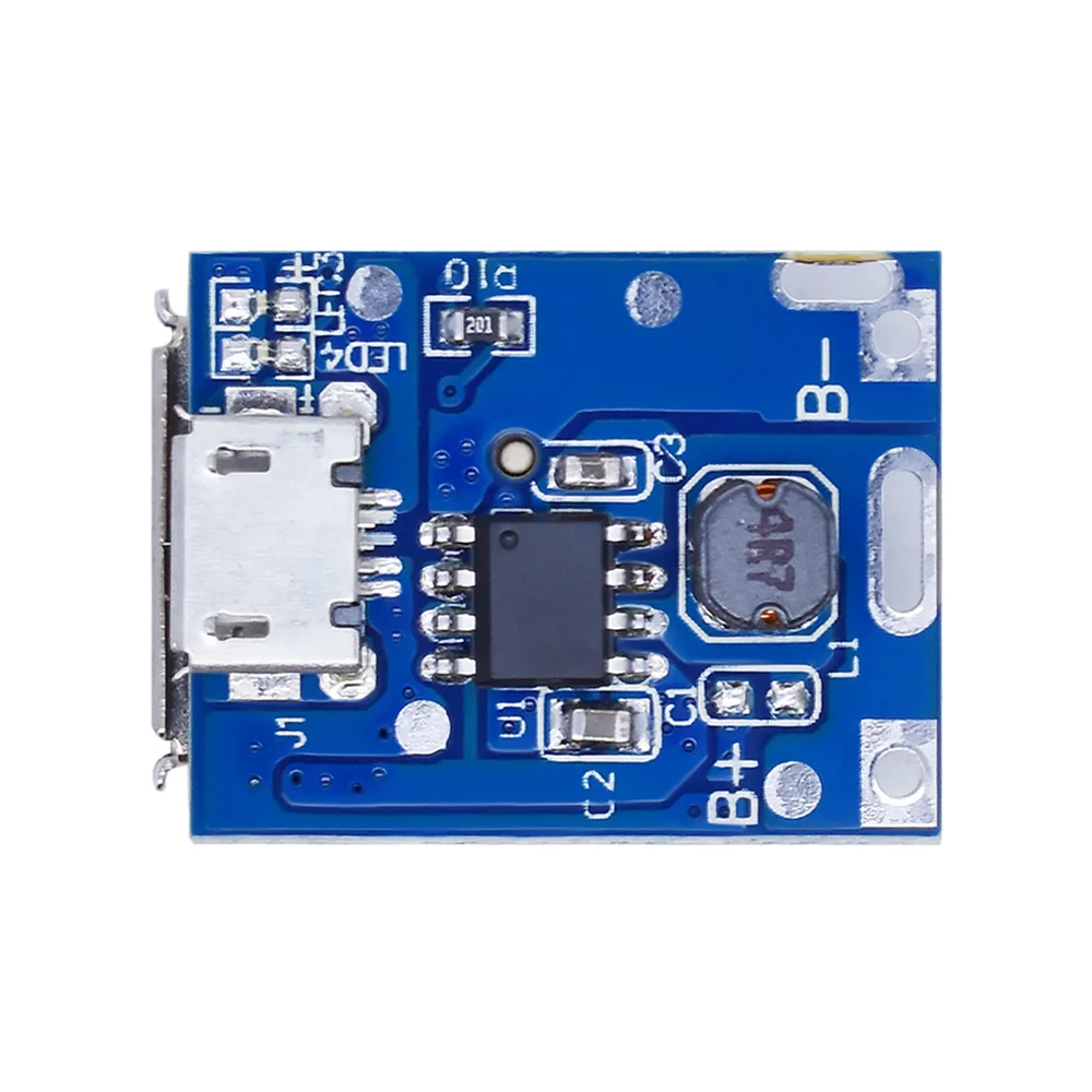 5V Lithium Battery Charger Step Up Protection Board Boost Power Module Micro USB Li-Po Li-ion 18650 Power Bank Charger Board DIY