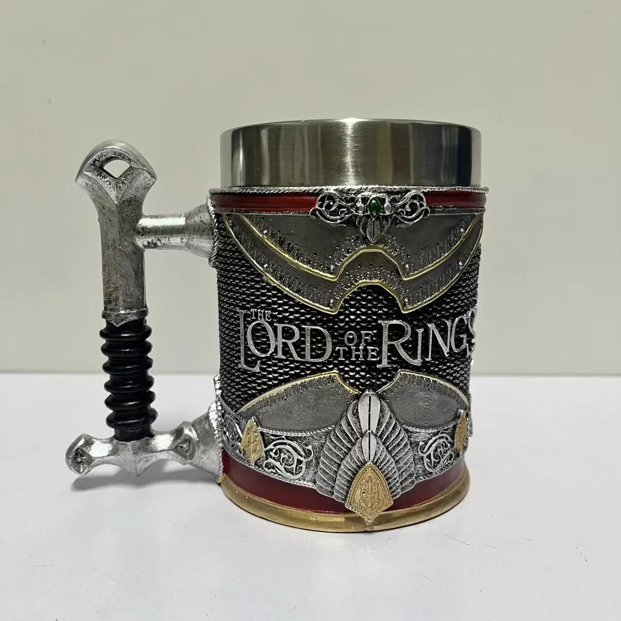 كوب بيرة بلاستيكي تريتان غير قابل للكسر، مثالي لحمام السباحة والقوارب والخياط والمناسبات الخارجية. مثالي لـ IPAs وAles وLegers. #4