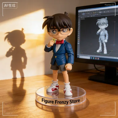

In Stock Bandai SH Figuart SHF Conan Edogawa Resolution Part Detective Conan Anime Action Collection Figures Toys