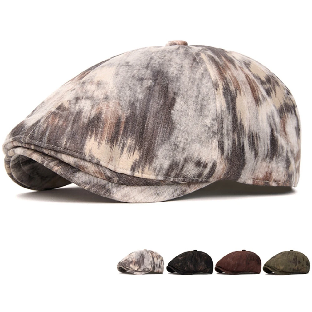 

HT4968 Berets for Men Women Vintage Artist Painter Beret Hat Male Female Ivy Flat Cap New Autumn Winter Hat Octagonal Beret Caps