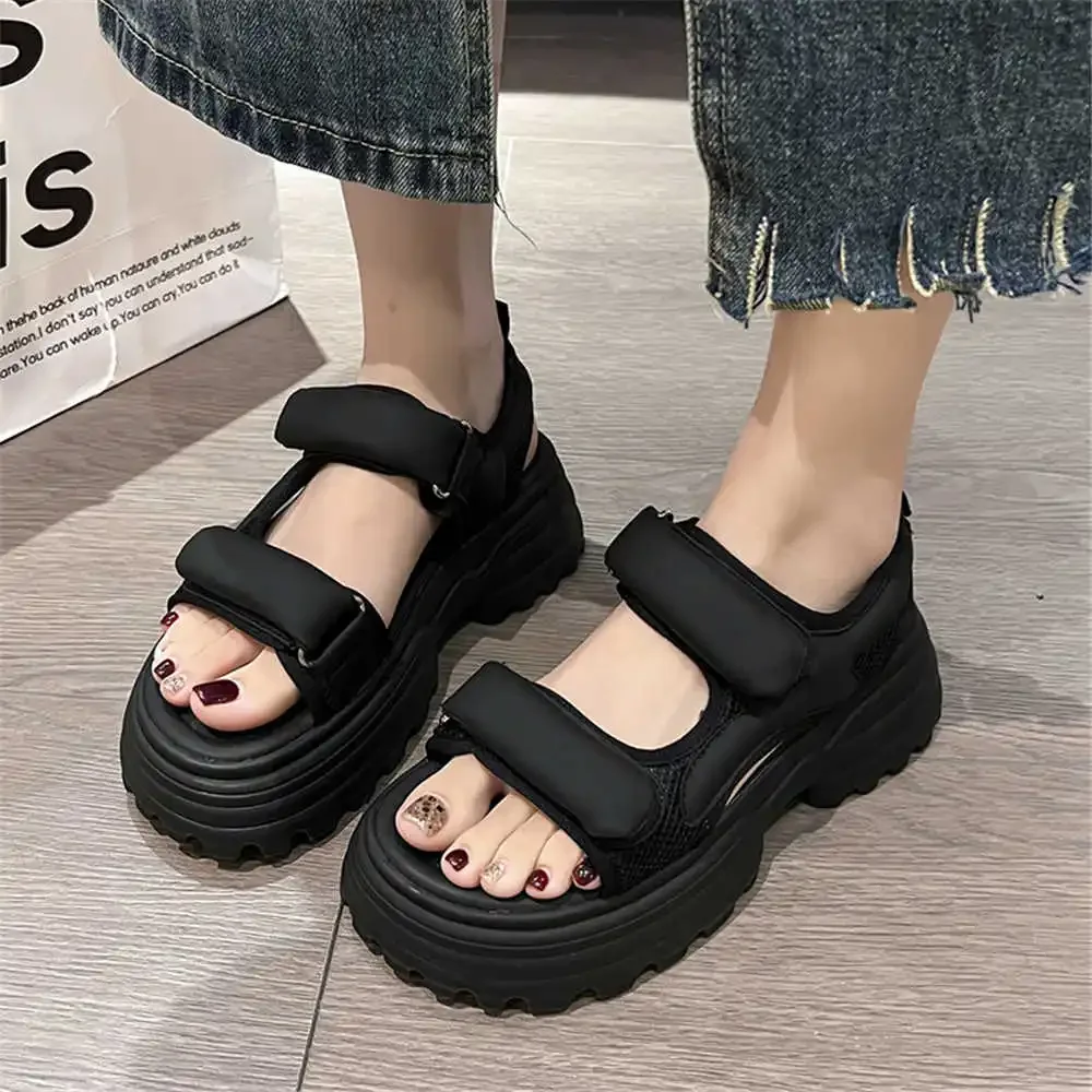 Round Nose Round Foot Original Sneakers For Women Slippers For Womans Shoes Women's Sandals Large Sizes Sports Sneachers