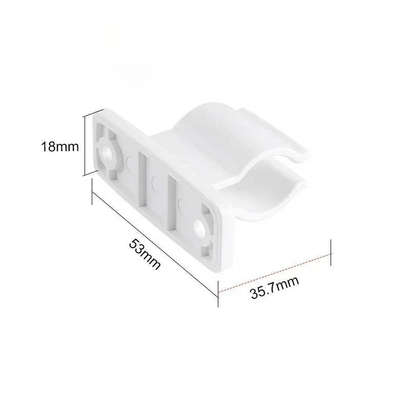For Camper Van Rv Trailer Lightweight Durable Abs Awning Crank Bracket Hook Awning Rod Fixing Clip Storage Holder  Accessories