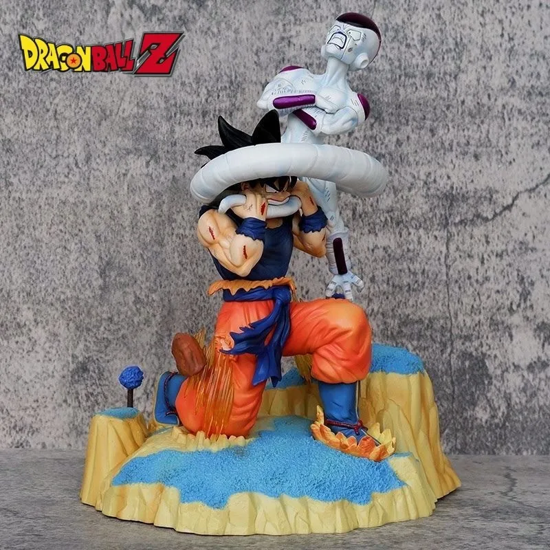 

26cm Dragon Ball Goku Figure Son Goku Bite Frieza Tail Namek Action Figures Pvc Freezer Anime Collection Ornamen Model Toys Gift