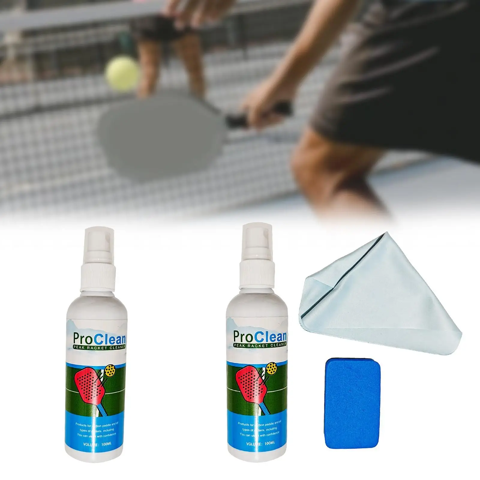 

Очиститель Pickleball Paddle Многоцелевой очиститель поверхности Pickleball Paddle