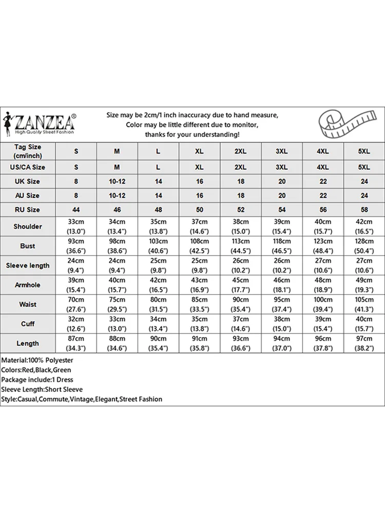 ZANZEA-Robe Élégante d'Été pour Femme, Tenue Éducative à Manches Courtes, Vêtement de Soirée, de Travail, à la Mode