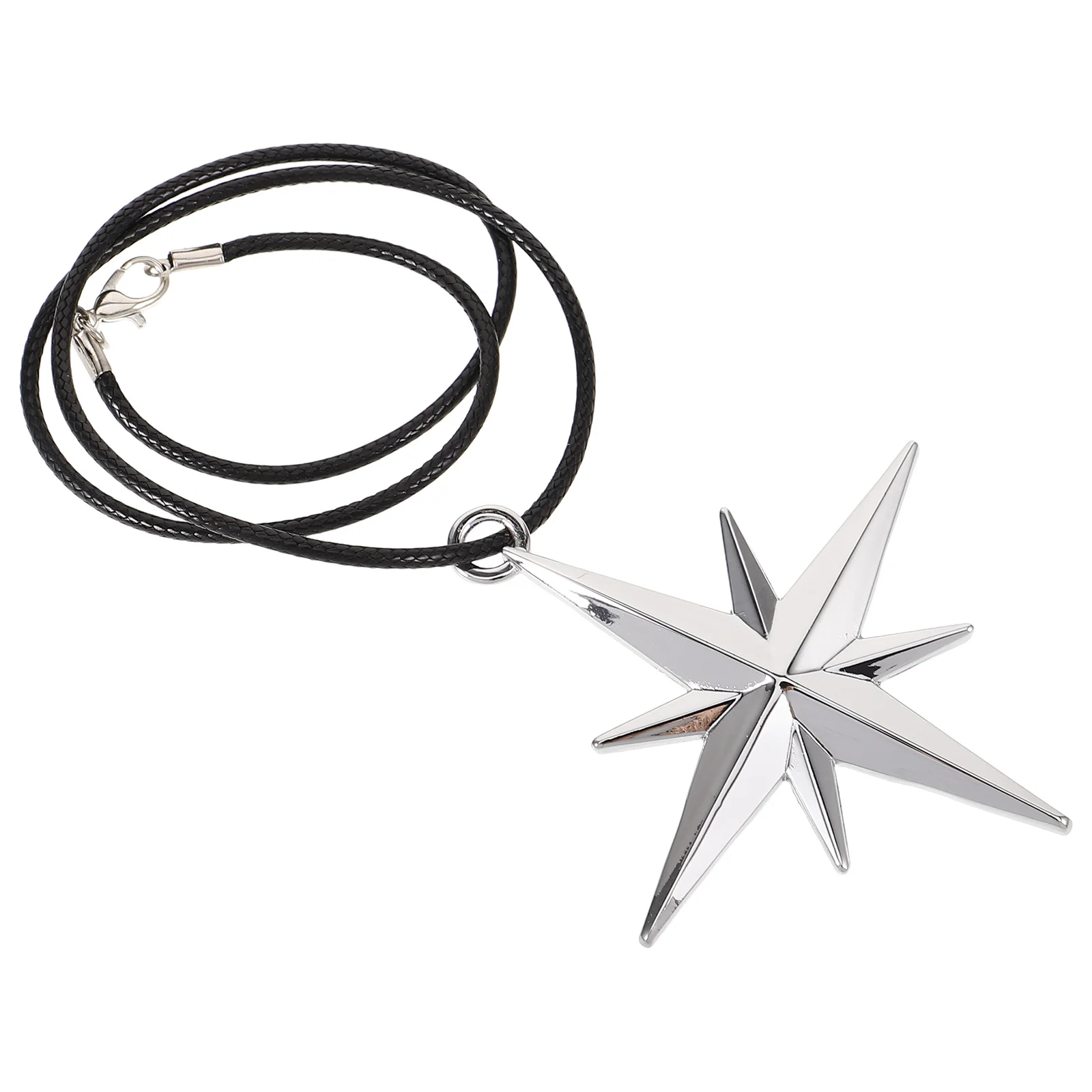 Boussole de voiture, ornement en forme d'étoile, accessoire suspendu en alliage de zinc, décoration intérieure élégante, installation facile, pas d'obstruction de la vue