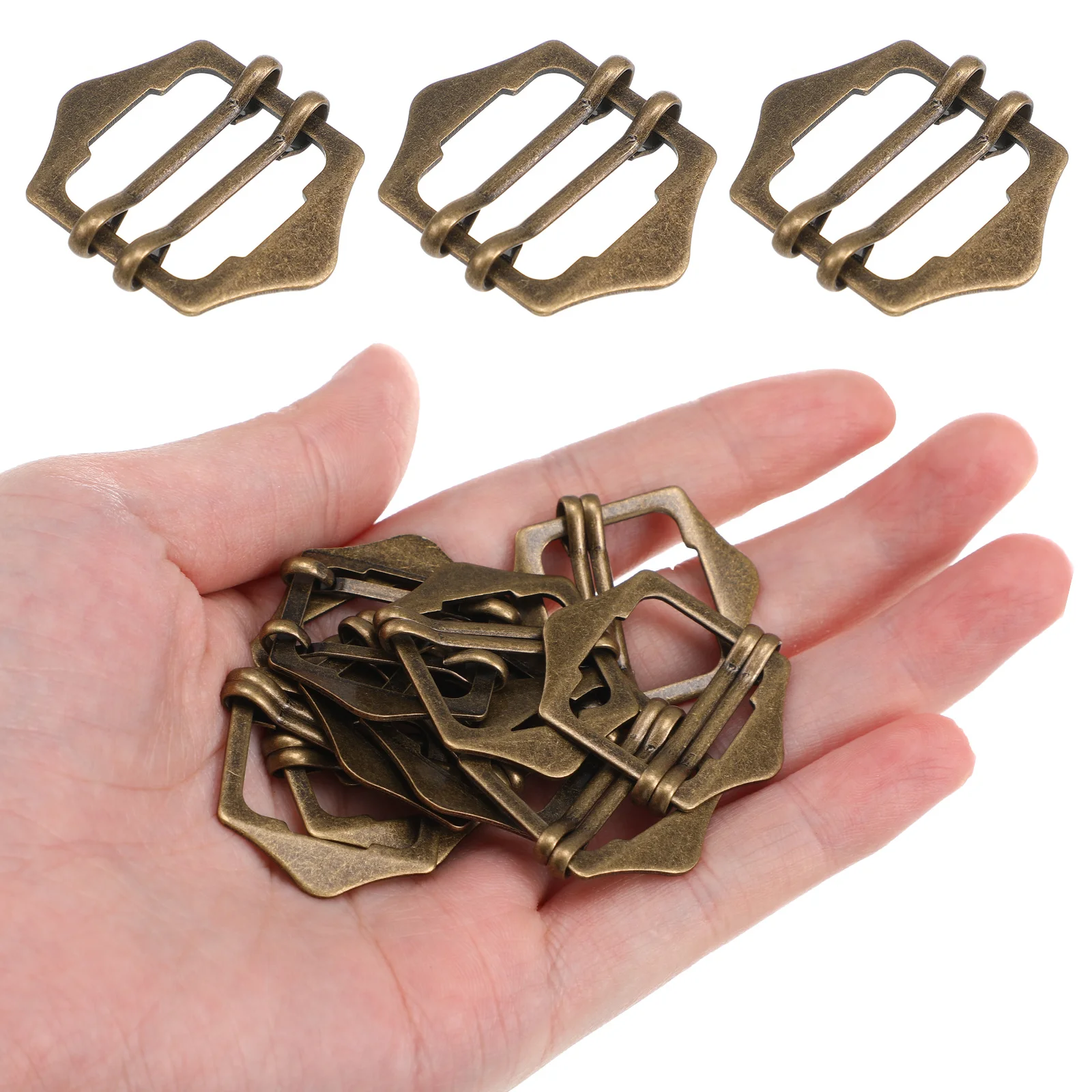 10 قطعة أبازيم نحاسية لسترة البدلة حزام خصر قابل للتعديل أبازيم معدنية إكسسوارات الملابس أزرار زخرفية