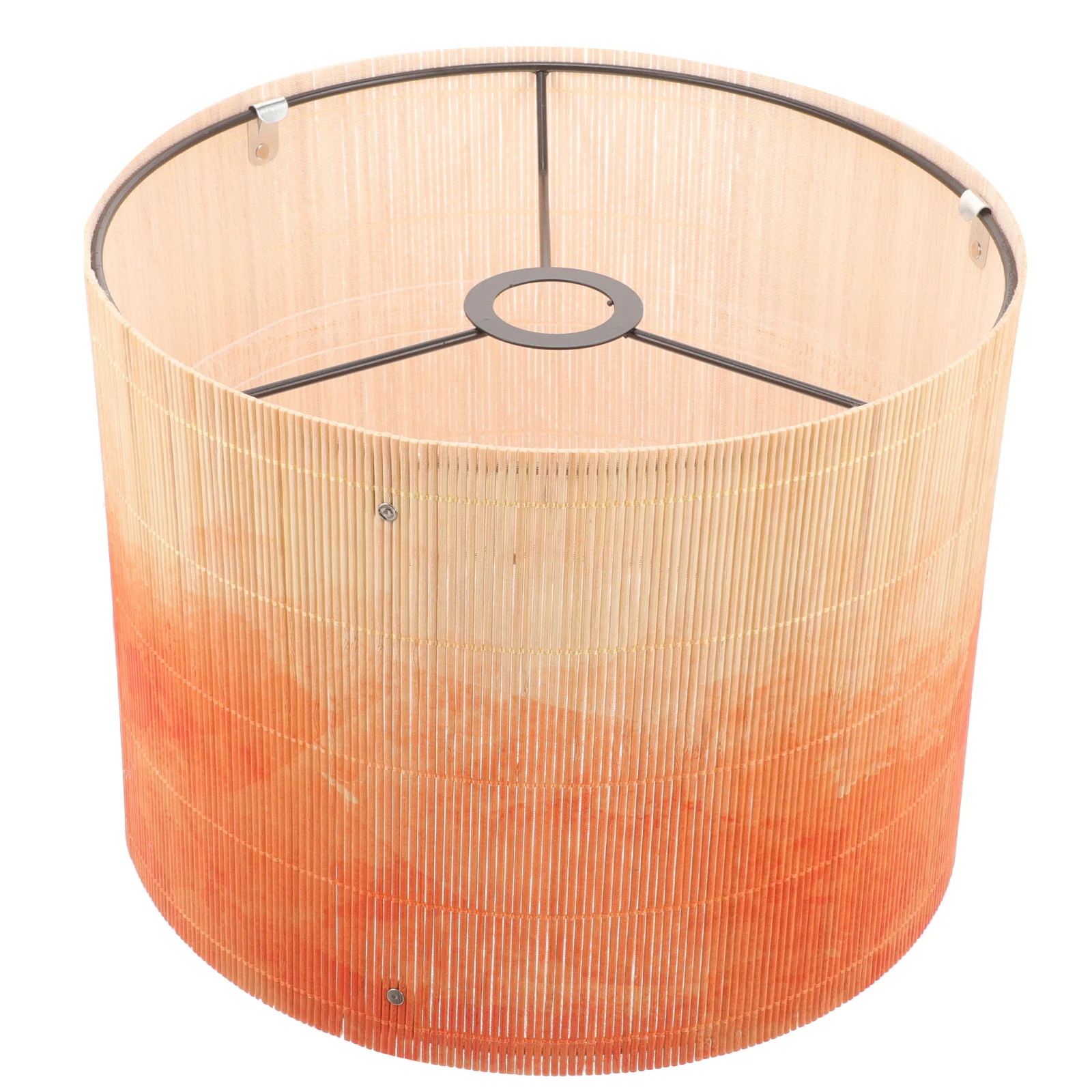 

European Watercolor Lampshade Ceiling Decorative Japanese Coral Pendant Bamboo Green Light Bulbs