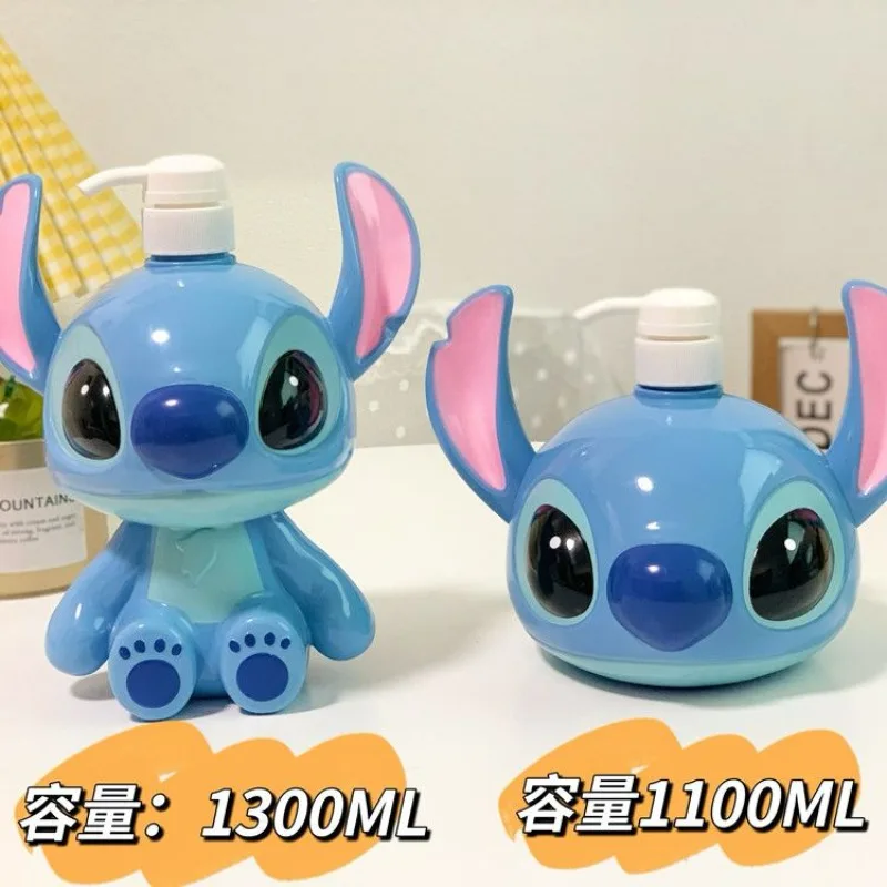 

Disney Stitch лосьон, шампунь, гель для душа, контейнер, бутылка для наполнения, многоразовая пустая бутылка, бутылка с насосом, принадлежности для ванной комнаты, подарок