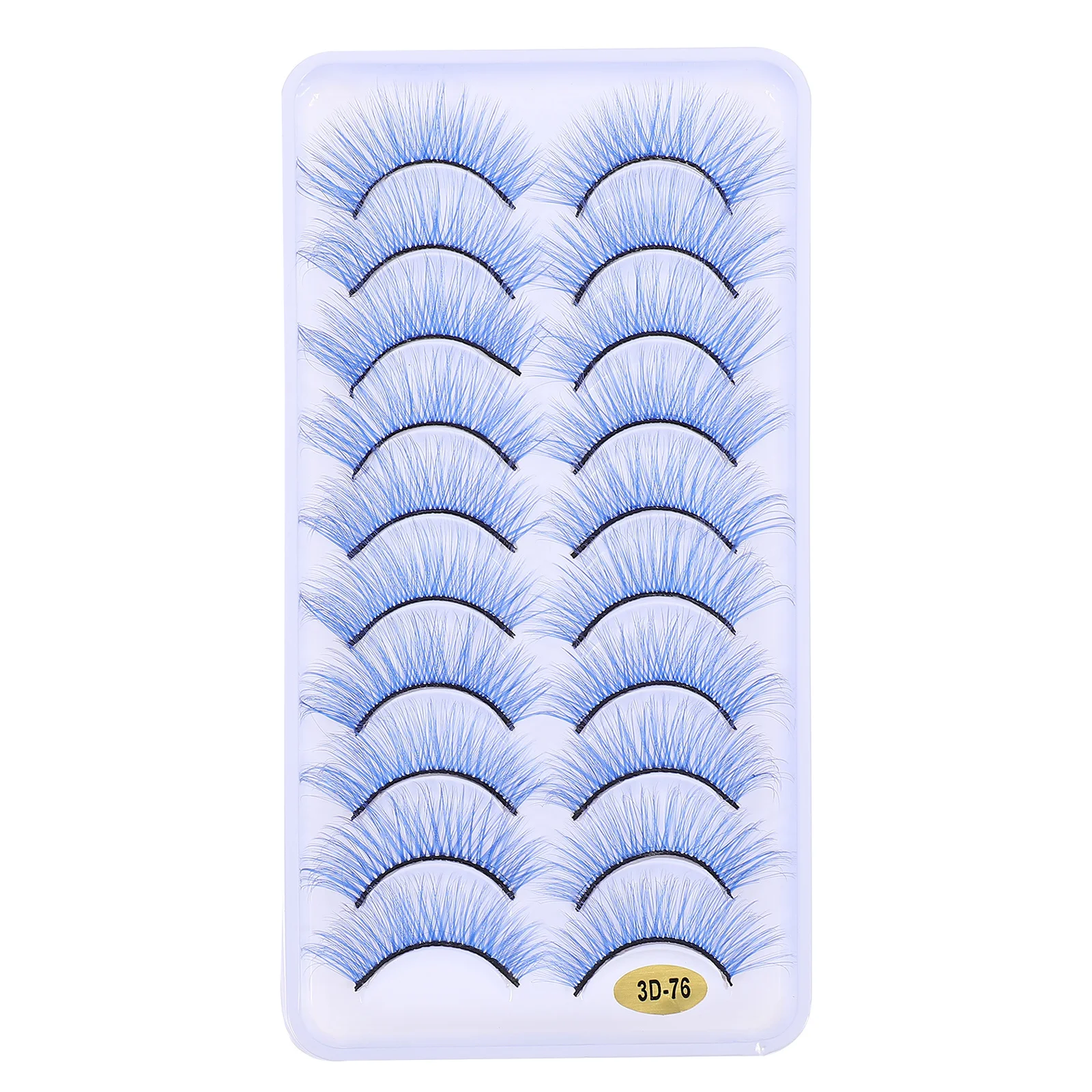 10쌍 할로윈 여성용 가짜 속눈썹 화려한 파티 메이크업 액세서리 할로윈 가짜 속눈썹