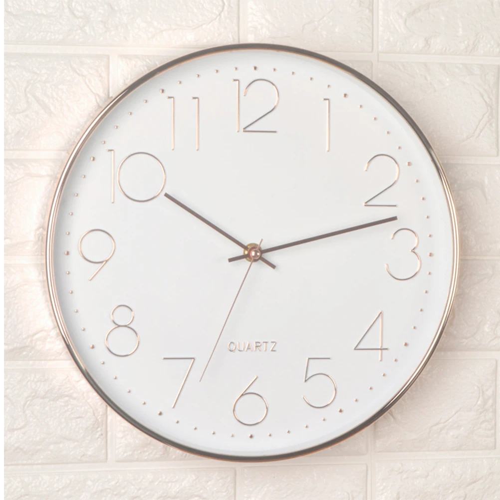 

Digital Wall Clock for Living Room Clocks Simple with Timer Decor Hanging Decorative