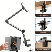 Soporte Ajustable para Móvil y Tablet 4-12,8 Pulgadas – Plegable y Multiángulo