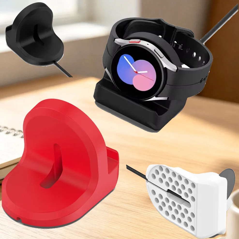 For Samsung Galaxy Watch 9 8 7 6 5 40/44mm 8Classic 46mm Storage Seat Galaxy Watch Ultra 2-1 2025 47mm Silicone Charging Bracket