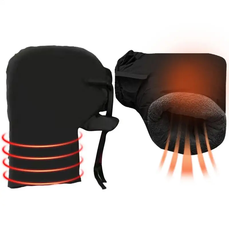 

electric Bar Mittens bike handlebars Winter Warm Scooter Bar Gloves Cycling Accessory For Motorcycle Mountain Bike