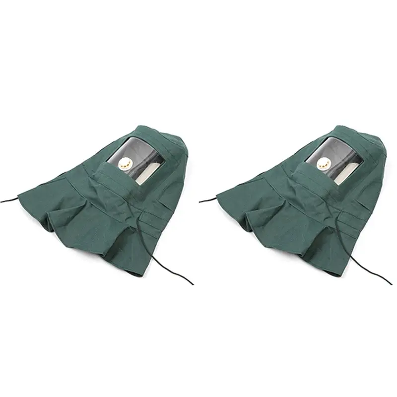 aug-2x-industrial-labor-work-protection-canvas-sand-blasting-hood-anti-wind-anti-impact-mild-blasting-polishing-helmet
