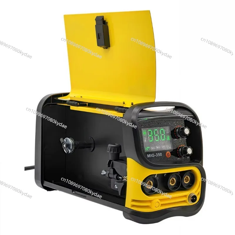 MIG 350 Inverter IGBT Synergy Gasless Welding MIG Welder Big LCD Display 3 in 1 MIG/MMA/Stick/Lift TIG 220V 110V