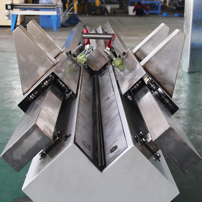 HVAC Duct Making Machines Zipper Pittsburgh Lock Former Machine Square Duct Seam Forming Closer Machine