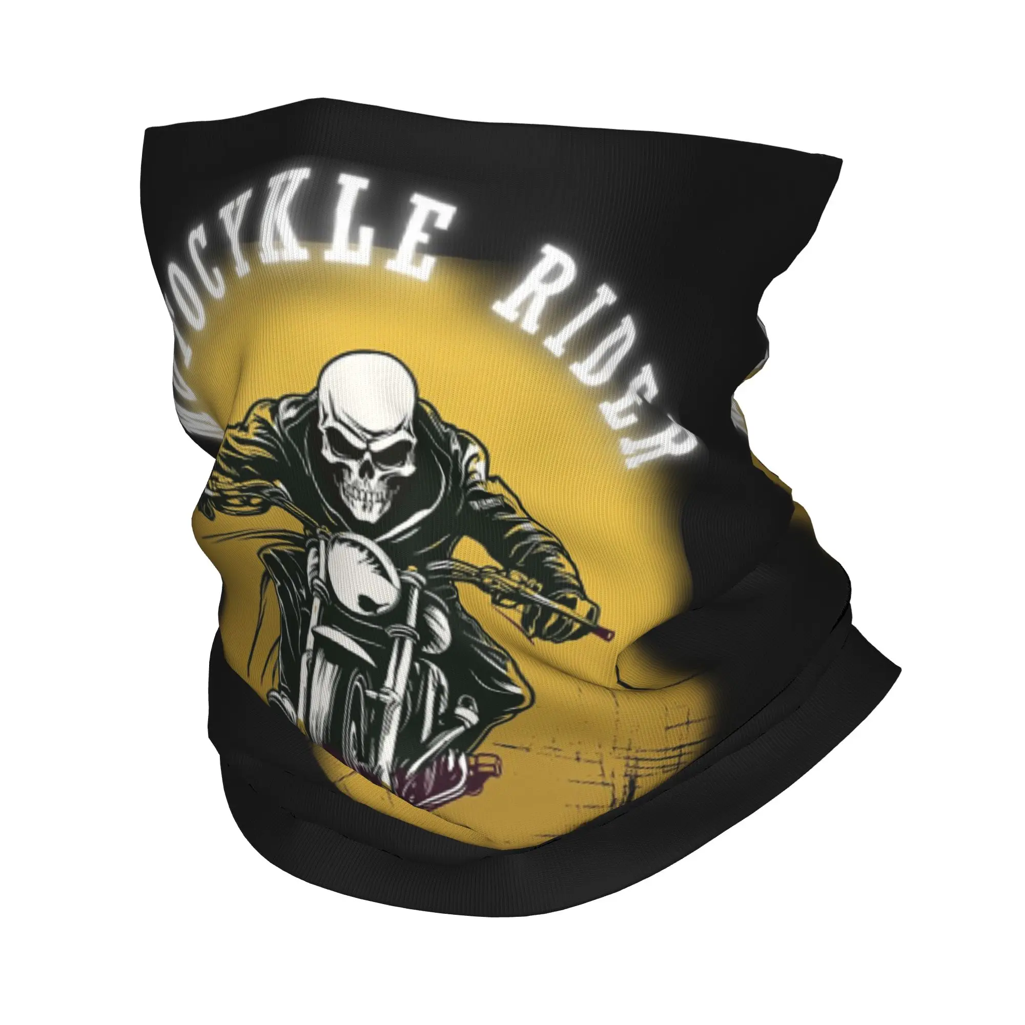 

Ride or Die Outlaw Skeleton Biker Motorcycle Skull Bandana Neck Gaiter Printed Mask Scarf Multi-use Face Mask Outdoor Sports