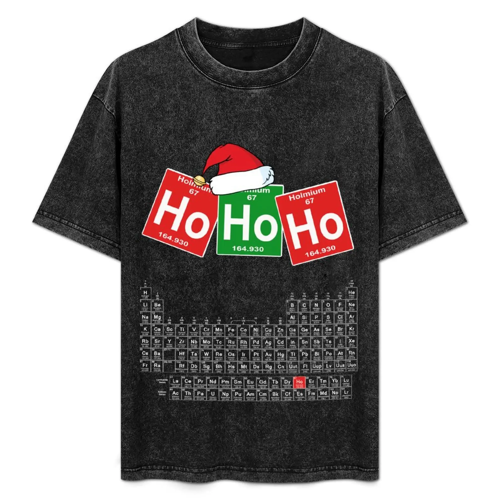 

Ho Ho Ho Funny Ugly Christmas Shirt for Chemistry Lover T-Shirt oversizeds oversized men graphic t shirts