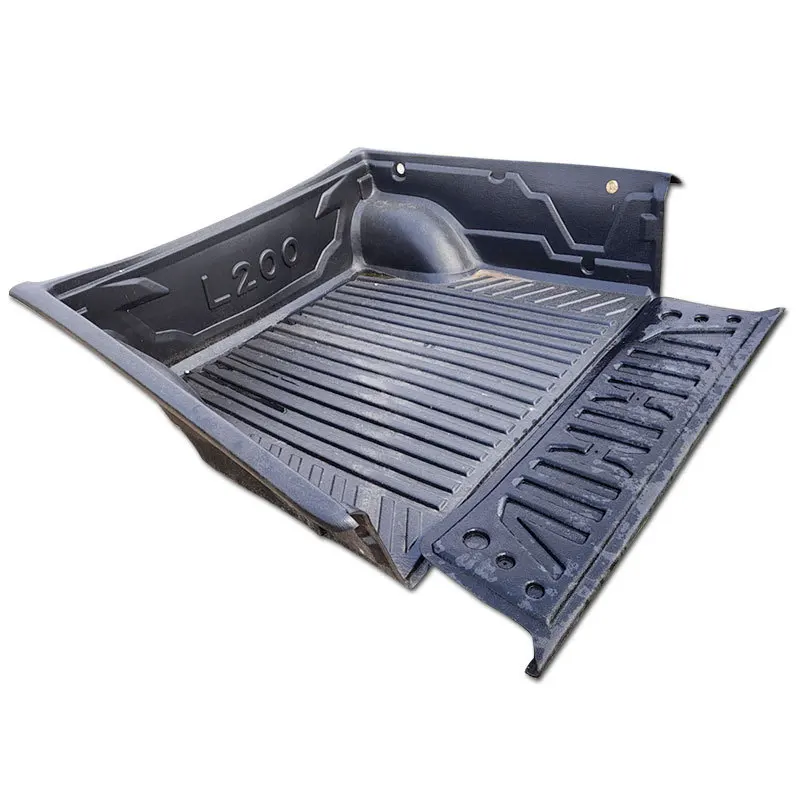 Revestimiento de cama de carga para Mitsubishi L200 Triton 2008 2015, Protector de alfombrilla Interior para camioneta de 132cm