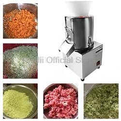 400W 40-60Kg Electric Meat Slicer Automatic Multi-function Vegetable Chopper Commercial Household Food Shred Dice Cutter Machine
