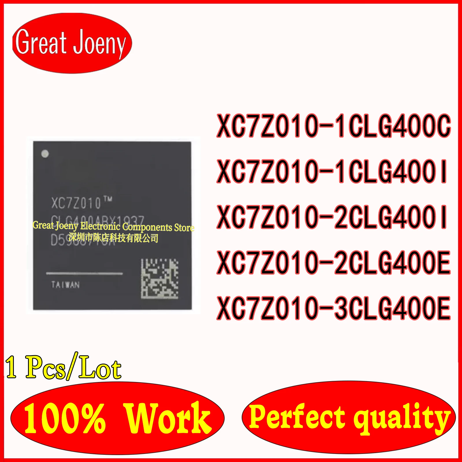 XC7Z010-1CLG400C XC7Z010-1CLG400I XC7Z010-2CLG400I XC7Z010-2CLG400E XC7Z010-3CLG400E