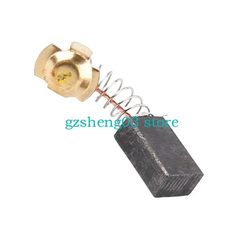 U75C 4pcs/مجموعة فرشاة الكربون المحرك مجموعة قطع الغيار زوايا فرشاة كربون طاحونة
