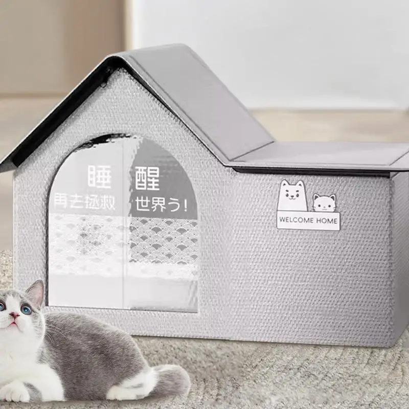 

2024 new Cat Air Conditioning House Summer Cat Cooling Tool Nest Dog Ice House Dog Four Seasons Cat Pet Ice House