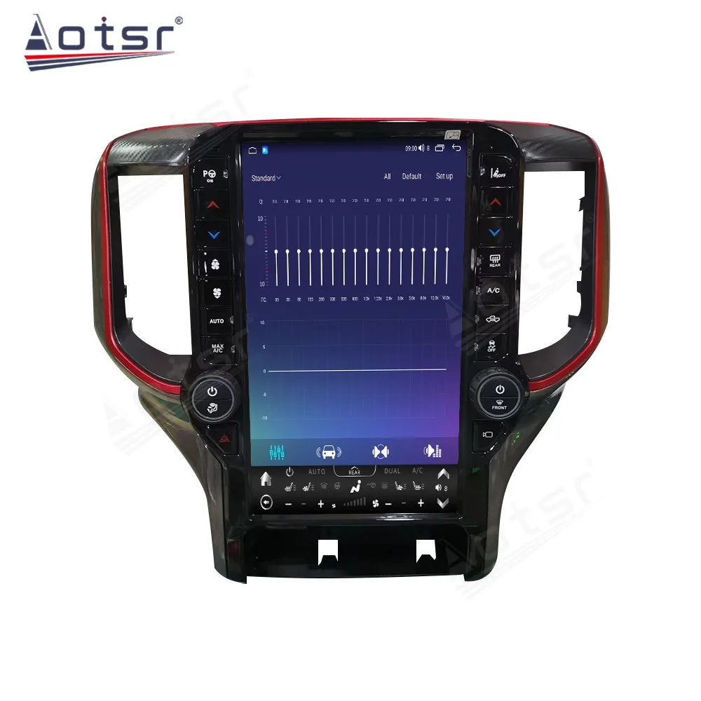 Tesa- Screen Android 13 Multimedia Radio Receiver For Dodge Ram 2018 2019 2020 Car GPS Navigation IPS Bluetooth Head Unit Auto - view 5
