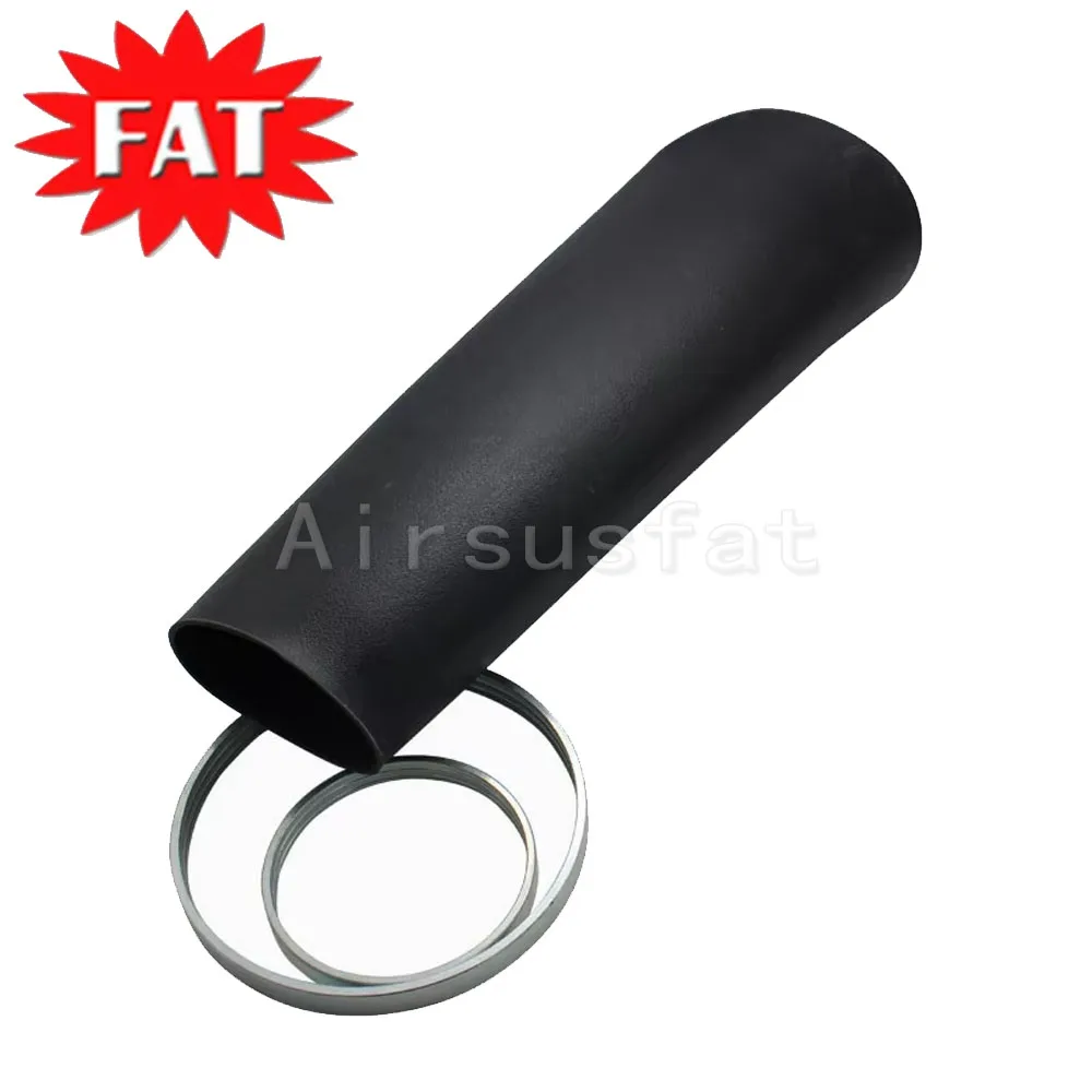 Airsusfat Front Air Suspension Spring Rubber Sleeve & Crimping Rings For Range Rover L322 2002-2009 RNB000740G RNB000750G