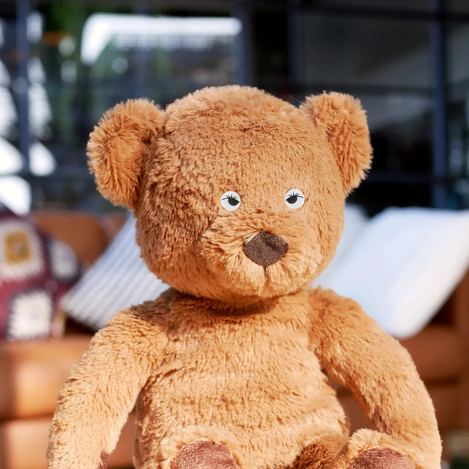 

200Pcs Plastic Eyeball Stickers DIY Craft Supplies Eye Stickers for Puppets Cards Thank You Christmas Birthday Cards