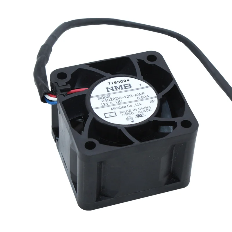 

High Speed 40mm Power Supply 04028DA-12R-AWF 12V 0.52A 4028 40X40X28mm 1U 2U Server Powerful Cooling Fan