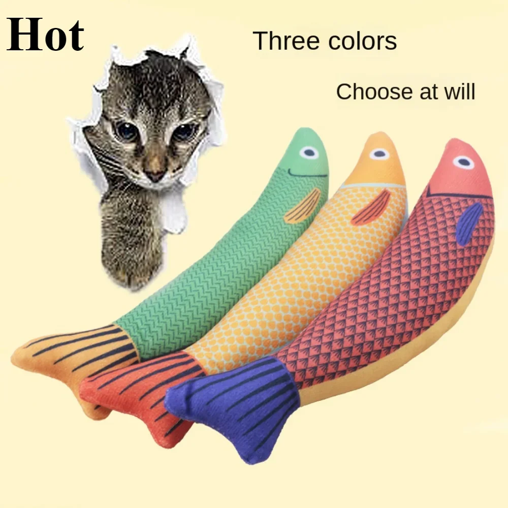 Cats Toys Accessories for Cats Catnip Seafood Fish Self-entertainment Teeth Grinding Anti-biting Petshop Cats Amusing Tools Toy