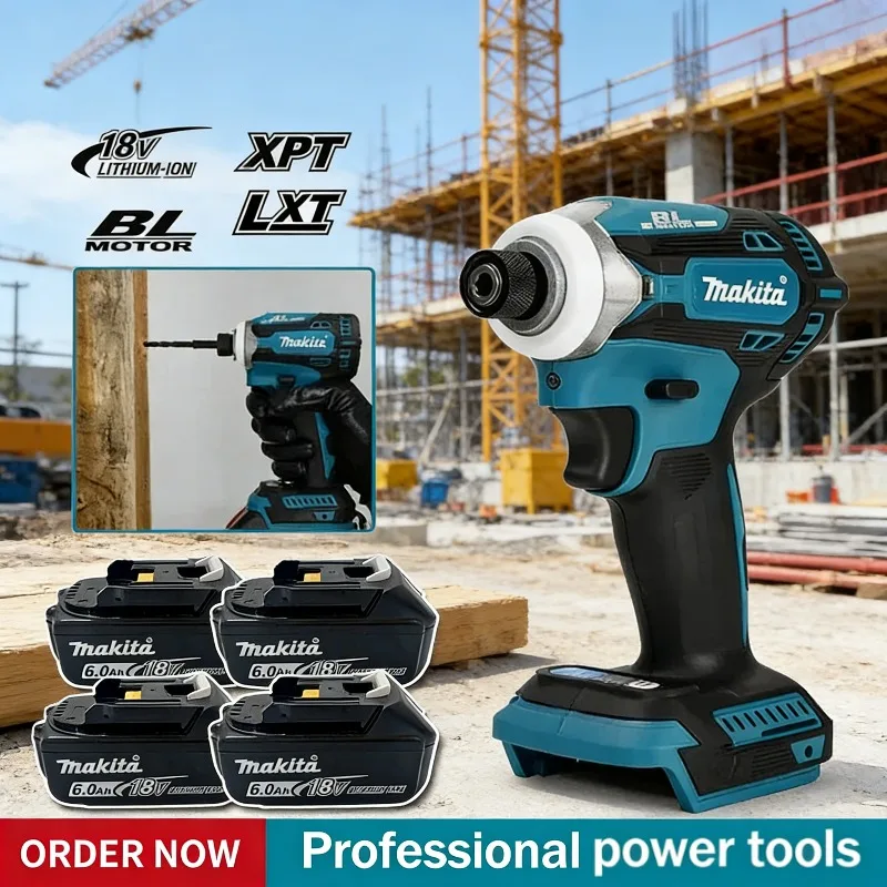 

Makita DTD171 Cordless Brushless Power Tool Rechargable Drill Driver Impact Driver Electric Screwdriver